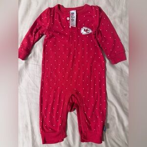 Kansas City Chiefs Baby Romper 6-9 Months